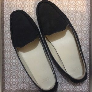 Cole Haan Flats Loafers Black Size: 9